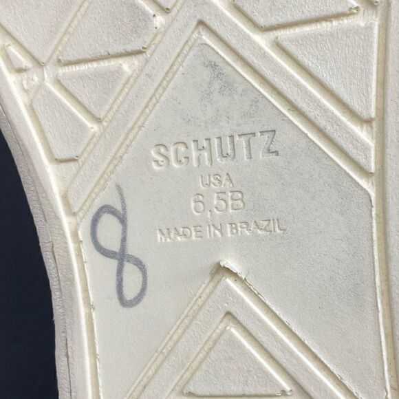 Schultz Black Knitted Ankle Sneaker Shoes women size 6.5 - Picture 9 of 9